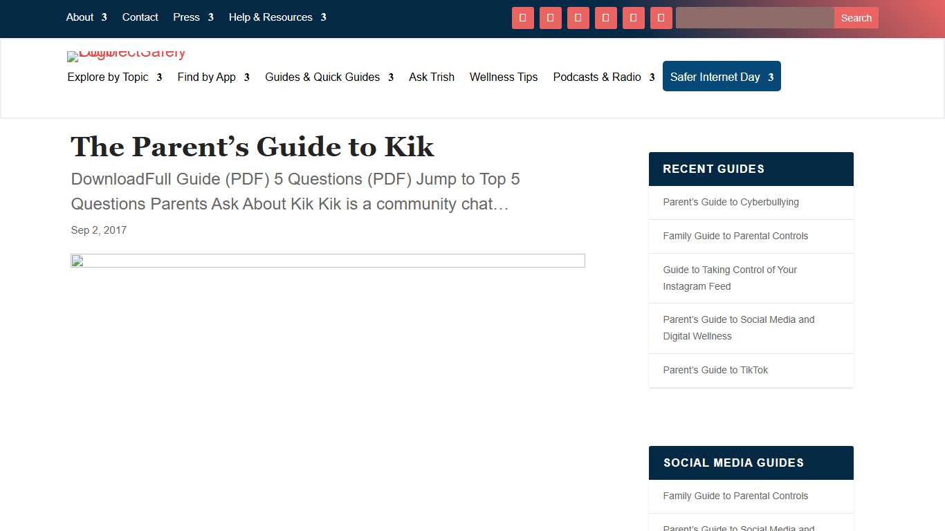 The Parent's Guide to Kik - ConnectSafely