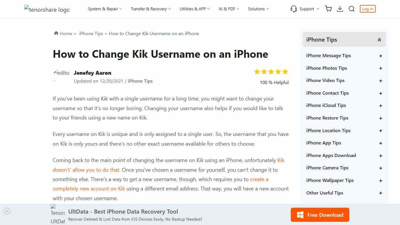 How to Change Kik Username on an iPhone