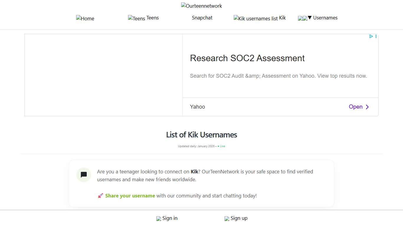 17979 Active Kik Usernames (2026 List)